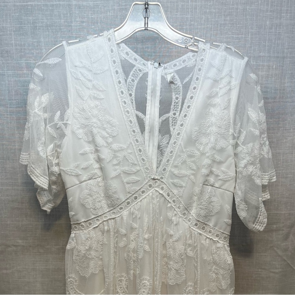 V-Neck Lace Boho dress